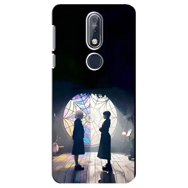 Чехол с рисунком «Уэнсдей и Энди» для Nokia 7.1 (2018) Чехол с рисунком «Уэнсдей и Энди» для Nokia 7.1 (2018)