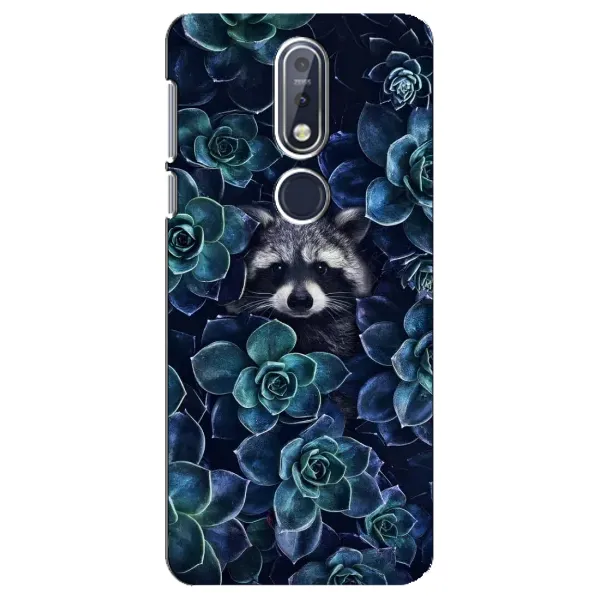 Чехол с рисунком «В цветах» для Nokia 7.1 (2018) Чехол с рисунком «В цветах» для Nokia 7.1 (2018)