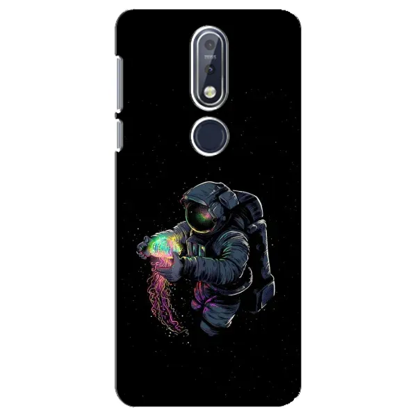 Чехол с рисунком «В руках земля» для Nokia 7.1 (2018) Чехол с рисунком «В руках земля» для Nokia 7.1 (2018)