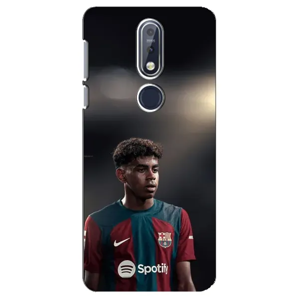 Чехол с рисунком «Ямаль Барселона» для Nokia 7.1 (2018) Чехол с рисунком «Ямаль Барселона» для Nokia 7.1 (2018)