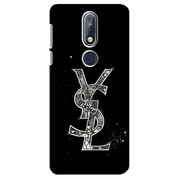 Чехол с рисунком «YSL» для Nokia 7.1 (2018) Чехол с рисунком «YSL» для Nokia 7.1 (2018)