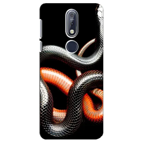 Чехол с рисунком «Змея» для Nokia 7.1 (2018) Чехол с рисунком «Змея» для Nokia 7.1 (2018)