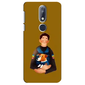 Чехол с принтом для Nokia 7 2018, 7.1 (ЗСУ Патрон)