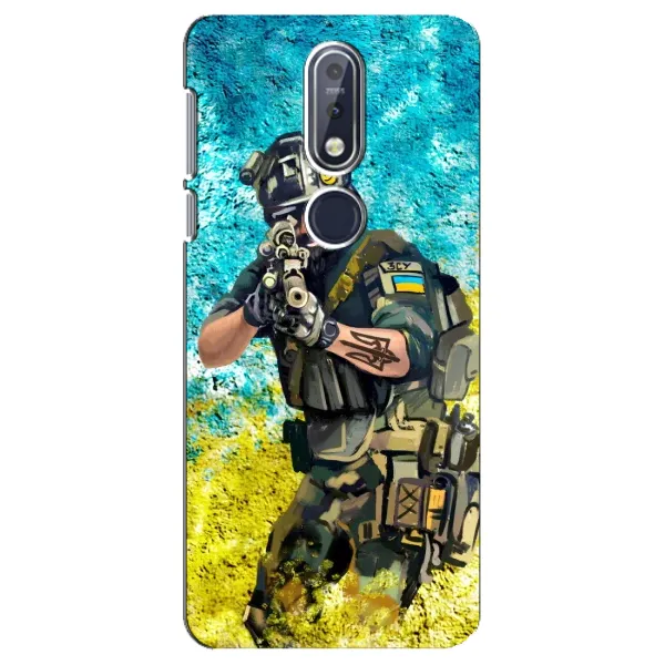 Чохол з малюнком «ЗСУ ВОЇН» для Nokia 7.1 (2018) Чохол з малюнком «ЗСУ ВОЇН» для Nokia 7.1 (2018)