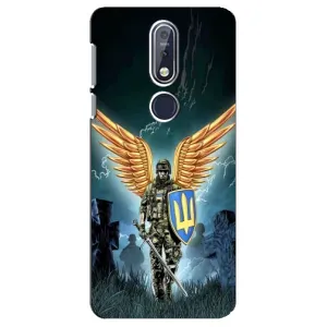 Патриотический Чехол для Nokia 7 2018, 7.1 (ЗСУ з крильями)