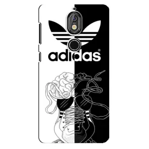 Чехол в стиле "Адидас" для Нокиа 7 (Adidas шнурки)