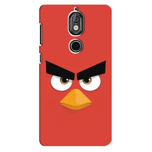 Чехол с рисунком «Angry Birds» для Nokia 7 Чехол с рисунком «Angry Birds» для Nokia 7