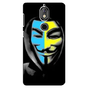 Чехол с Украинской символикой на Нокиа 7 (Анонимус патриот)