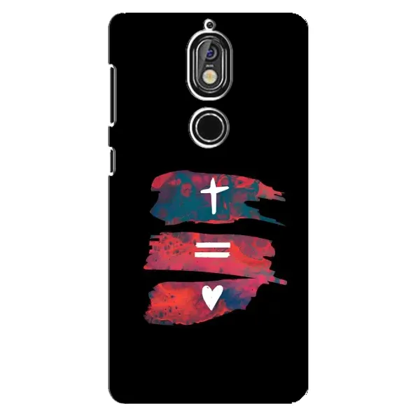 Чехол с рисунком «Атрибутика» для Nokia 7