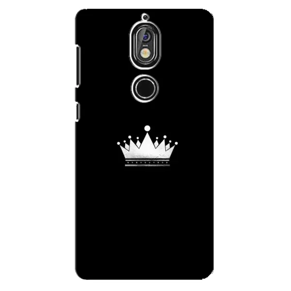 Чехол с рисунком «Белая корона» для Nokia 7 Чехол с рисунком «Белая корона» для Nokia 7