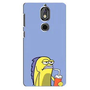 Бампер з принтом Меми для Nokia 7 (Байдужість)