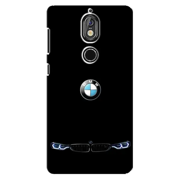 Чехол с рисунком «Черный BMW» для Nokia 7
