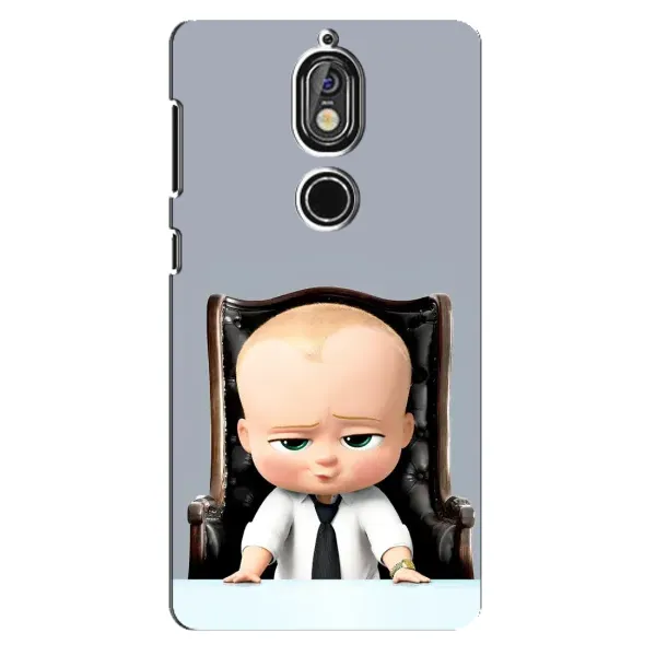 Чехол с рисунком «BOSS» для Nokia 7