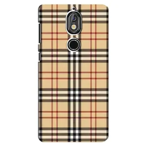 Чохол з малюнком «Burberry стиль» для Nokia 7
