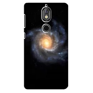 Чехлы КОСМОС для Nokia 7 (Черная дыра)