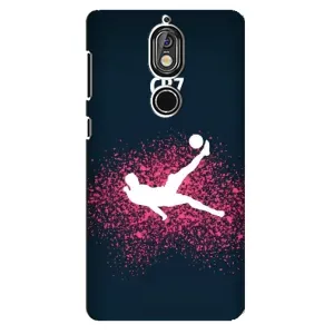 Чехол Криштиану Роналду для Nokia 7 (CR7 Удар)