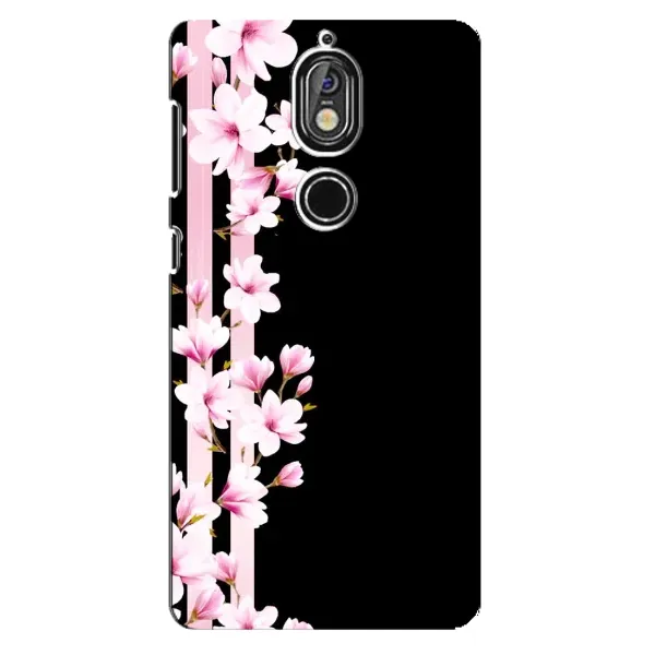 Чехол с рисунком «Цветочки» для Nokia 7 Чехол с рисунком «Цветочки» для Nokia 7
