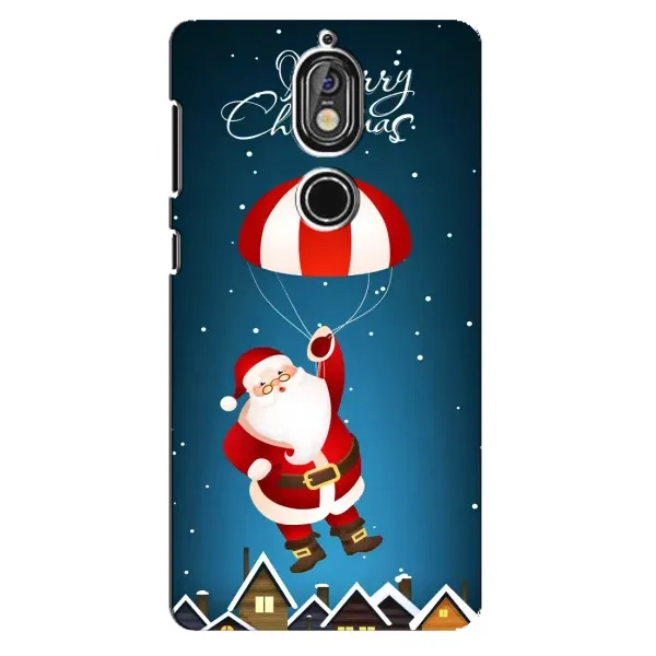 Чехол с рисунком «Дед Мороз» для Nokia 7