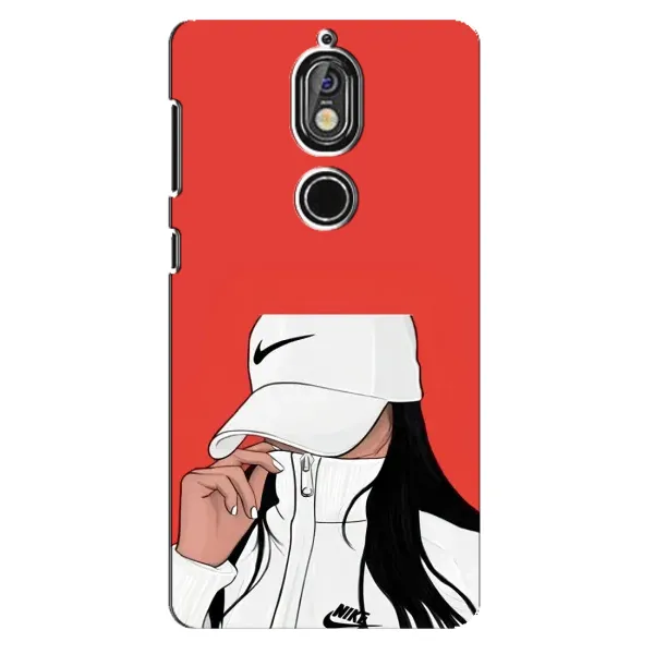 Чехол с рисунком «Девушка Nike» для Nokia 7