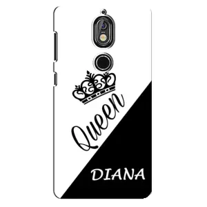 Именные Женские Чехлы для Nokia 7 (DIANA)