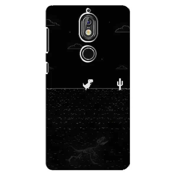 Чохол з малюнком «Динозаврик» для Nokia 7