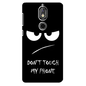 Чехол с прикольным текстом на Nokia 7 (Dont)