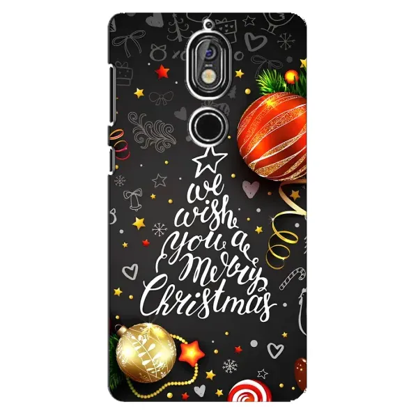 Чехол с рисунком «Елочка» для Nokia 7 Чехол с рисунком «Елочка» для Nokia 7