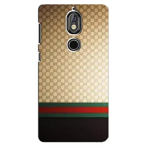 Чехлы Бренд GUCCI для Nokia 7 (Фон Гуччи)