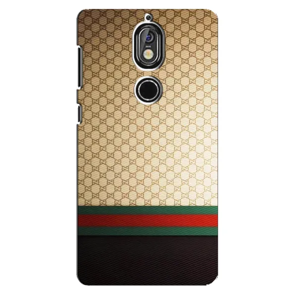 Чехол с рисунком «Фон Гуччи» для Nokia 7