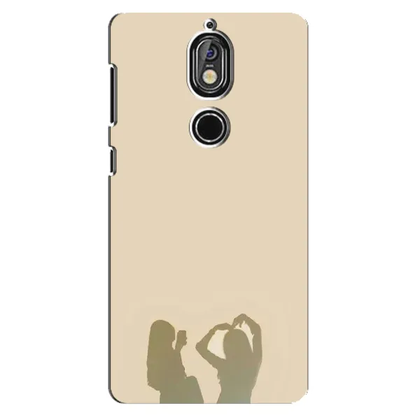 Чехол с рисунком «Фото подруги» для Nokia 7