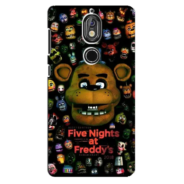 Чехол с рисунком «Freddy» для Nokia 7 Чехол с рисунком «Freddy» для Nokia 7