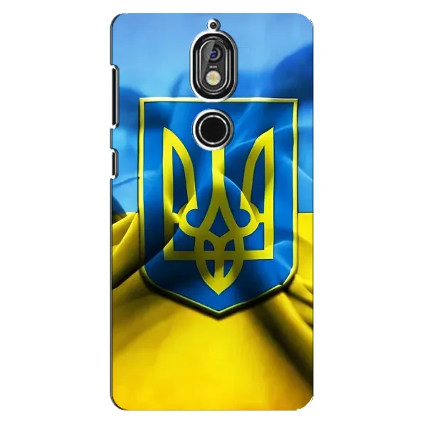 Чехол с рисунком «Герб и Флаг Украины» для Nokia 7 Чехол с рисунком «Герб и Флаг Украины» для Nokia 7