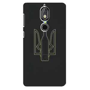 Чехол с картинкой (Патриотический ГЕРБ) на Nokia 7 (Герб - Молотова)