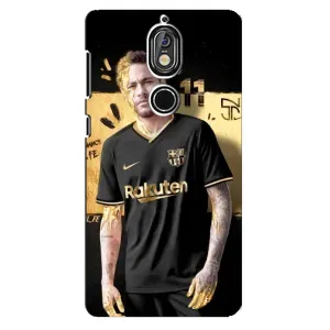 Силиконовый Чехол Nokia 7 (Gold Neymar)