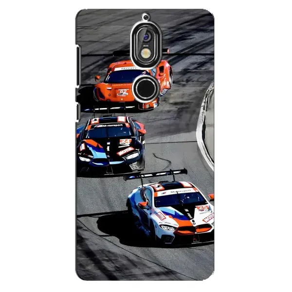 Чехол с рисунком «Гонщики» для Nokia 7 Чехол с рисунком «Гонщики» для Nokia 7