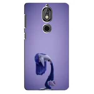 Чехол Головоломка для Nokia 7 - (AlphaPrint) (Хандра)