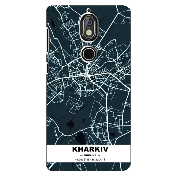 Чехол с рисунком «Харьков» для Nokia 7 Чехол с рисунком «Харьков» для Nokia 7