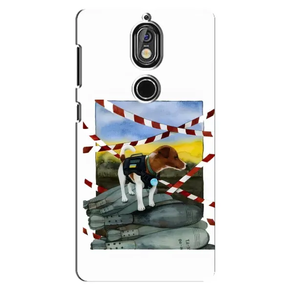 Чехол с рисунком «Храбрый Патрон» для Nokia 7 Чехол с рисунком «Храбрый Патрон» для Nokia 7