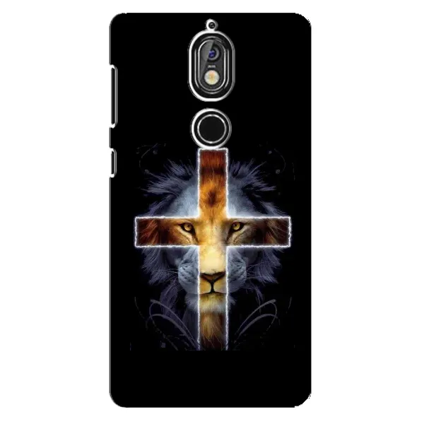 Чехол с рисунком «Иисус Лев» для Nokia 7 Чехол с рисунком «Иисус Лев» для Nokia 7