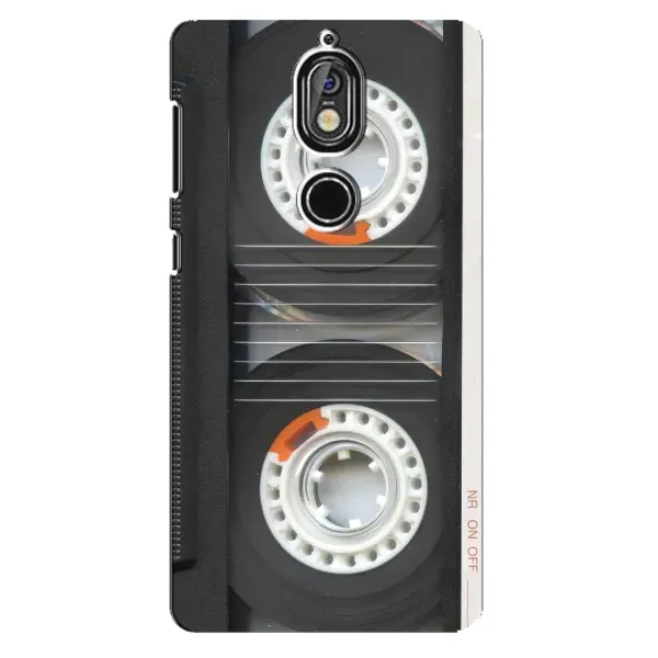 Чехол с рисунком «Кассета магнитофона» для Nokia 7 Чехол с рисунком «Кассета магнитофона» для Nokia 7