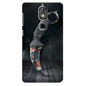 Чехол с рисунком «Кинжал КС ГО» для Nokia 7