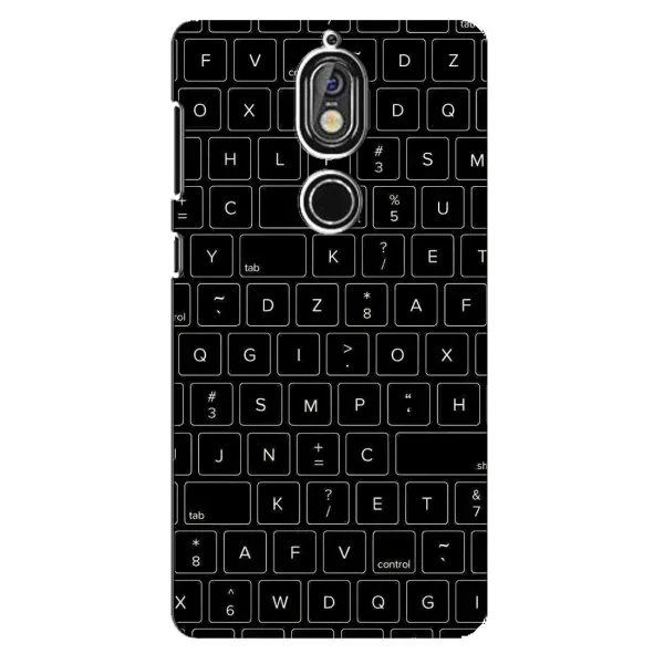 Чехол с рисунком «Клавиатура» для Nokia 7 Чехол с рисунком «Клавиатура» для Nokia 7