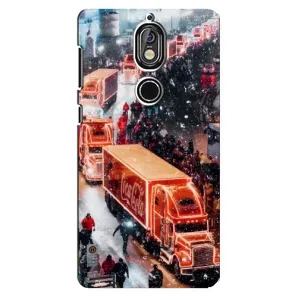Чехлы на Новый Год Nokia 7 (Кока Кола)