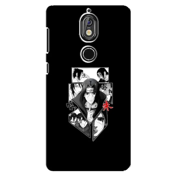 Чехол с рисунком «Коллаж Итачи» для Nokia 7 Чехол с рисунком «Коллаж Итачи» для Nokia 7