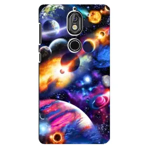 Чехлы КОСМОС для Nokia 7 (Космический мир)
