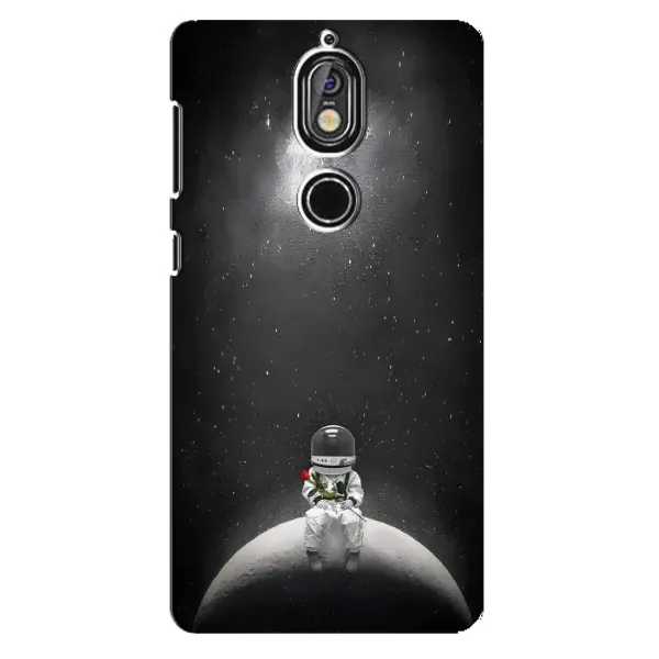 Чехол с рисунком «Космонавт романтик» для Nokia 7 Чехол с рисунком «Космонавт романтик» для Nokia 7