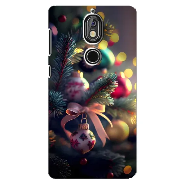 Чехол с рисунком «Красивая елочка» для Nokia 7 Чехол с рисунком «Красивая елочка» для Nokia 7