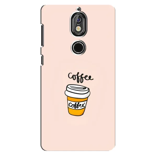 Чехол с рисунком «Кружка кофе» для Nokia 7