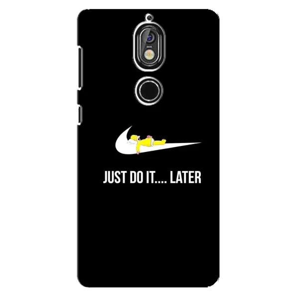 Чехол с рисунком «Later» для Nokia 7