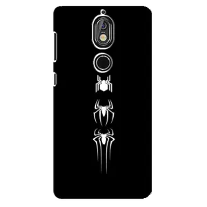 Чохол Супергерой Людина Павук на Nokia 7 (Лого павука)